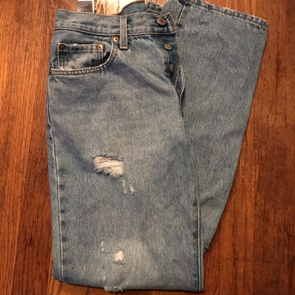 Levi’s 501 jeans light wash